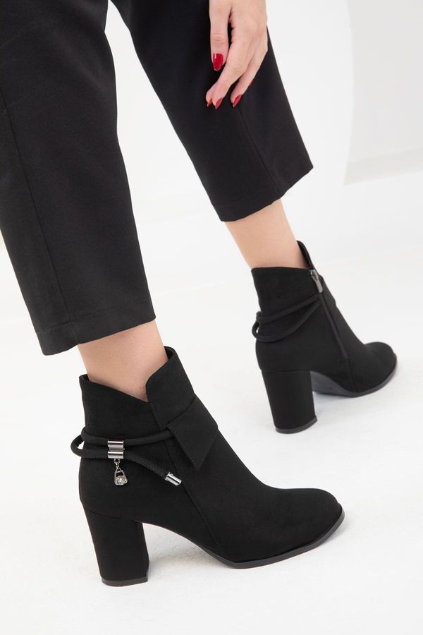 Soho Soho Black Suede Women's Boots & Booties 20019