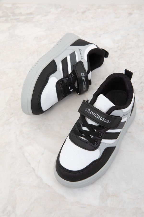 Soho Soho Black-White-Ice Kids Sneaker 19612