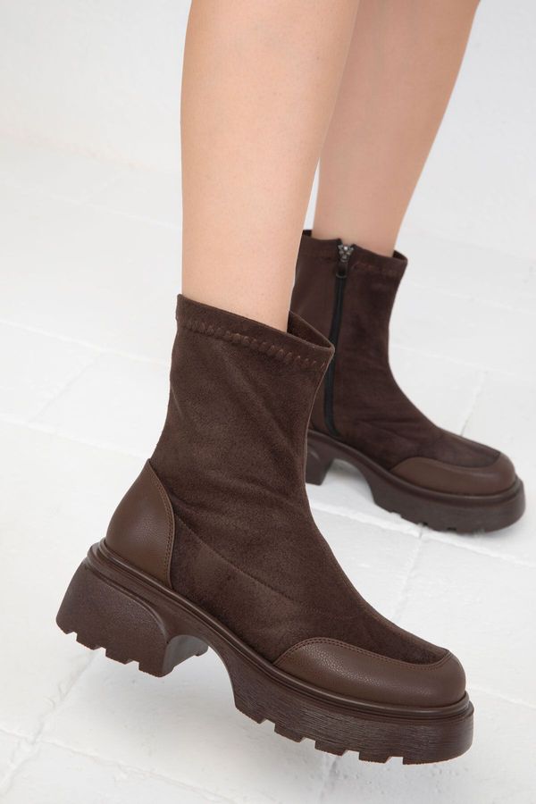 Soho Soho Brown Women's Boots & Bootie 19768