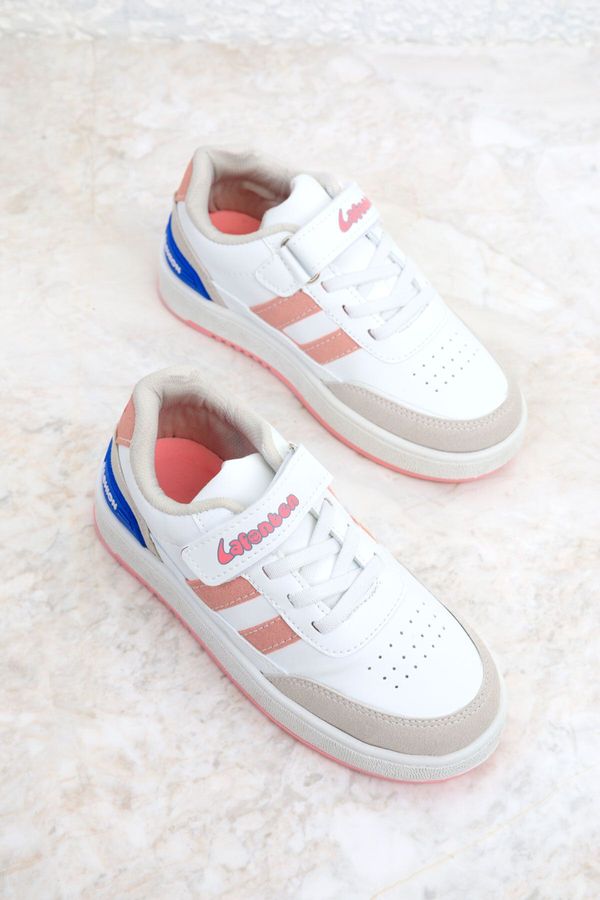 Soho Soho Ice-White-Powder Kids Sneaker 19605