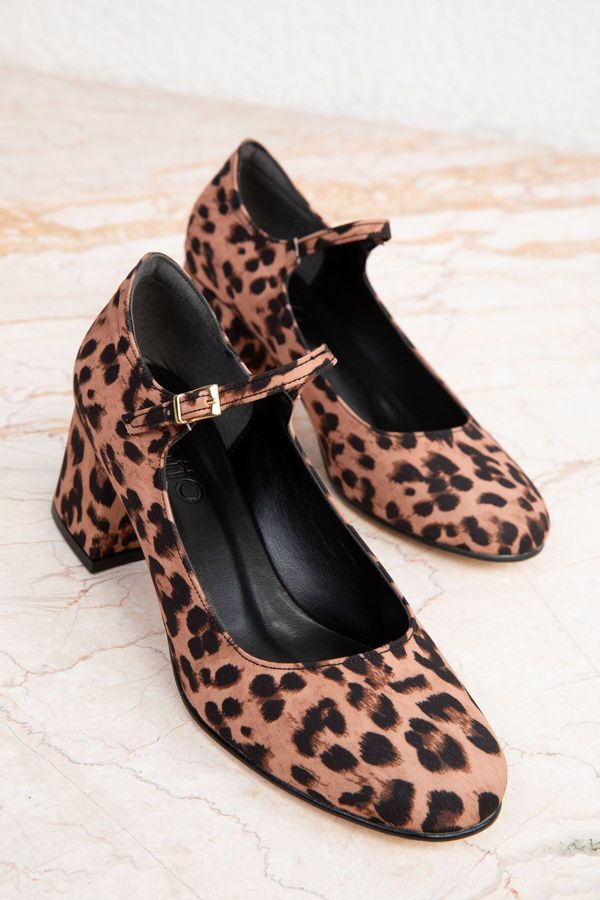 Soho Soho Leopard Women's Classic High Heel Shoes 19672