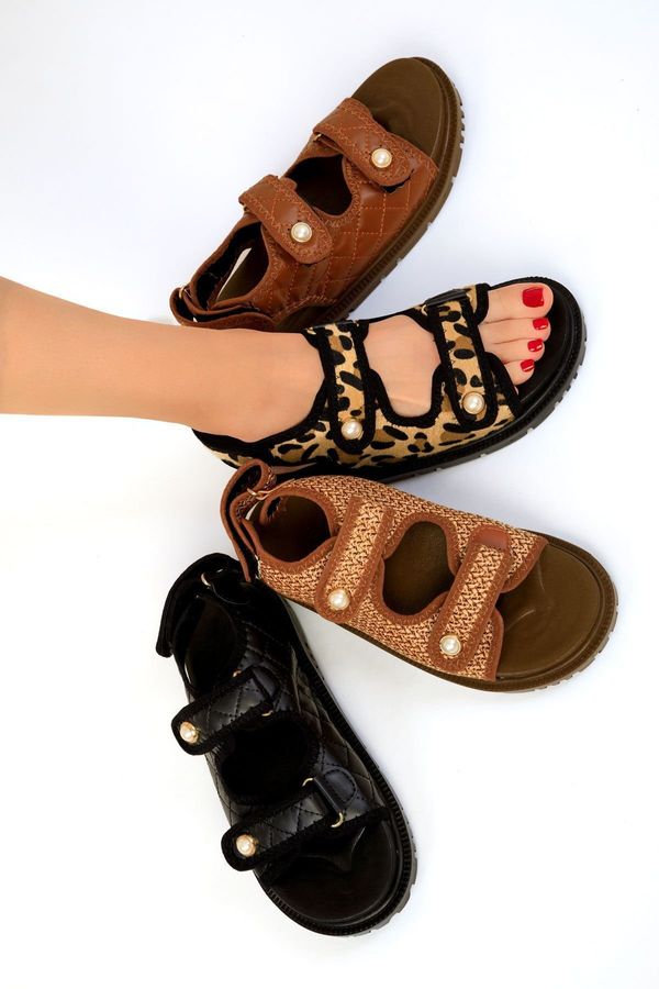 Soho Soho Leopard Women's Sandals 19430