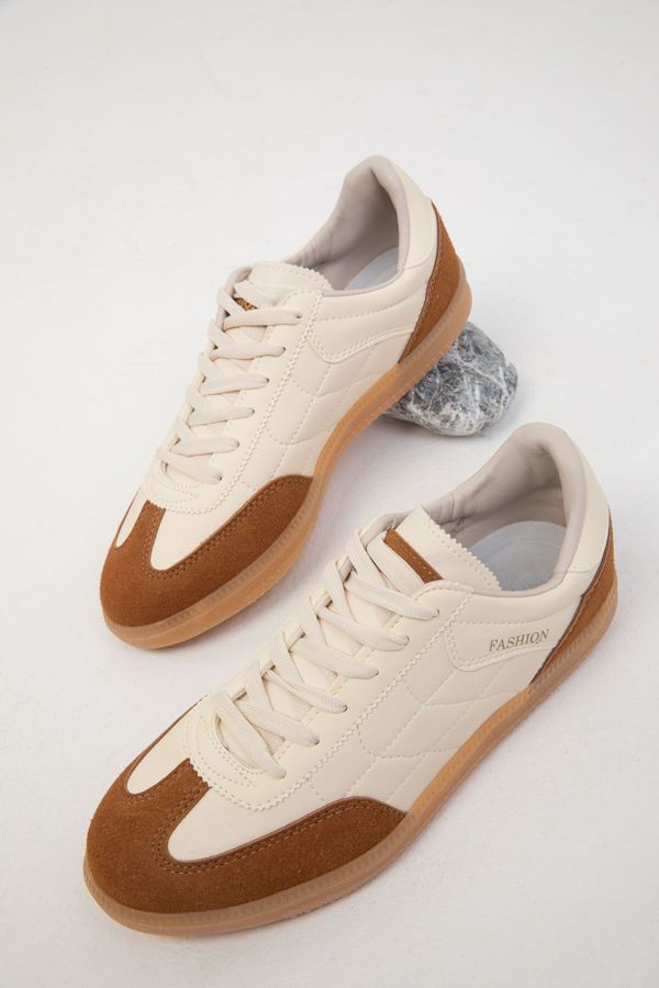 Soho Soho Tan-Beige Unisex Sneakers 19792