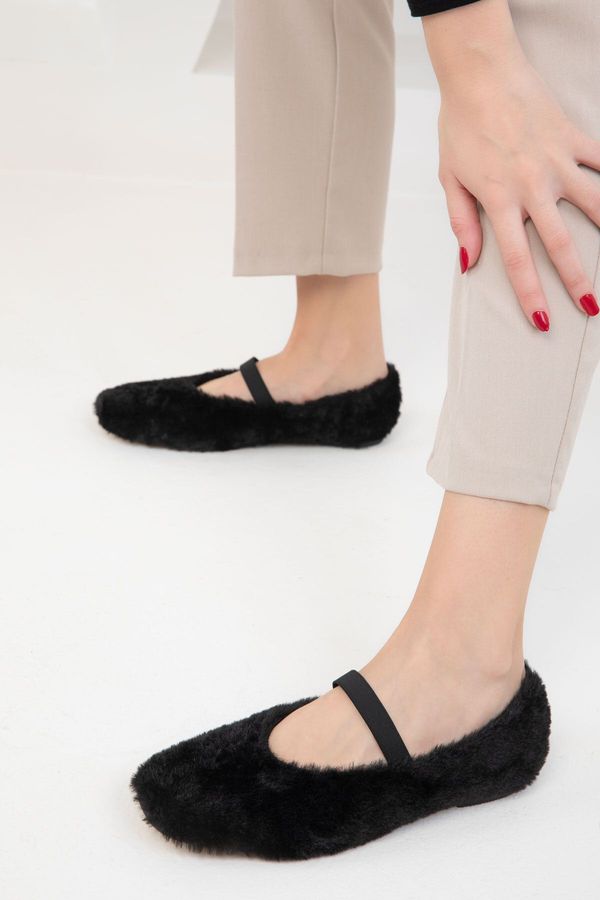 Soho Soho Women's Black Ballerinas 20016