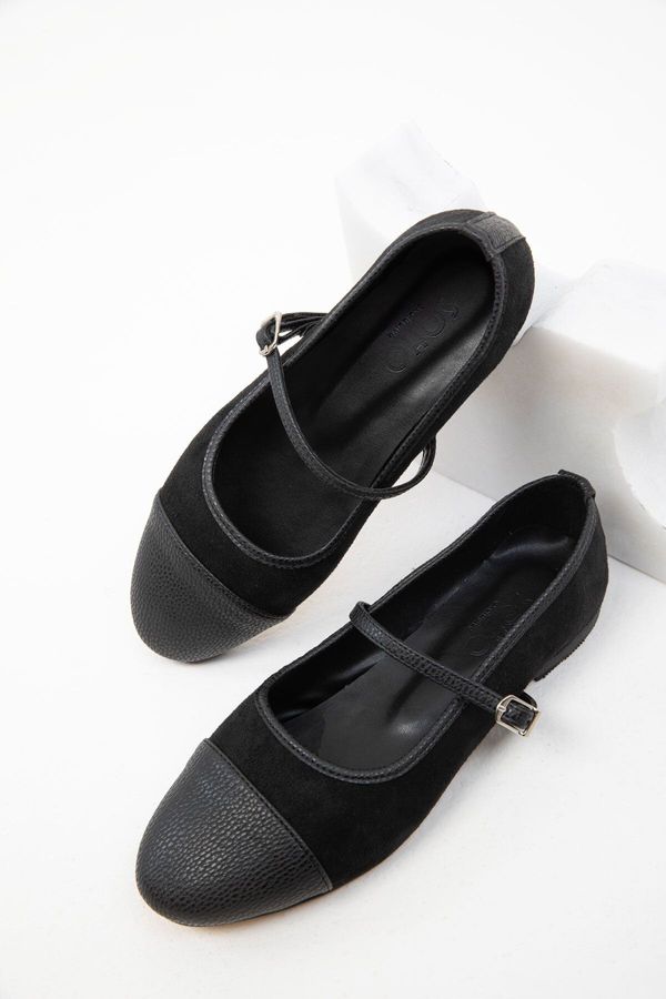 Soho Soho Women's Black Ballerinas 20018