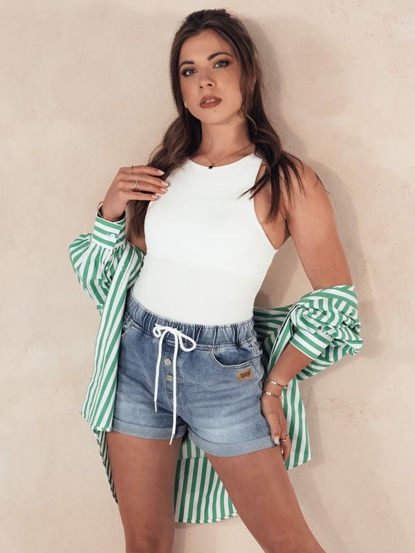 DStreet Spodenki jeansowe damskie SIENA JEANS niebieskie Dstreet