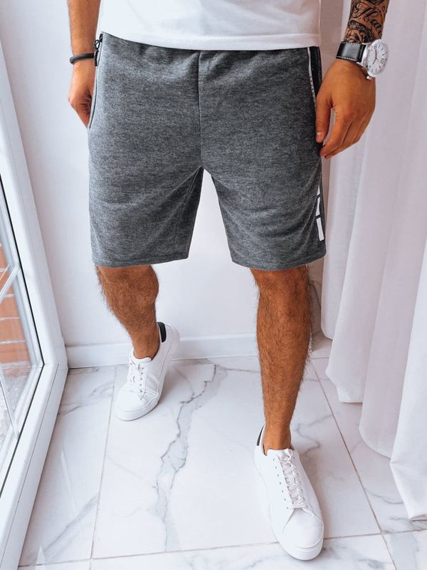 DStreet Spodenki męskie dresowe ciemnoszare Dstreet