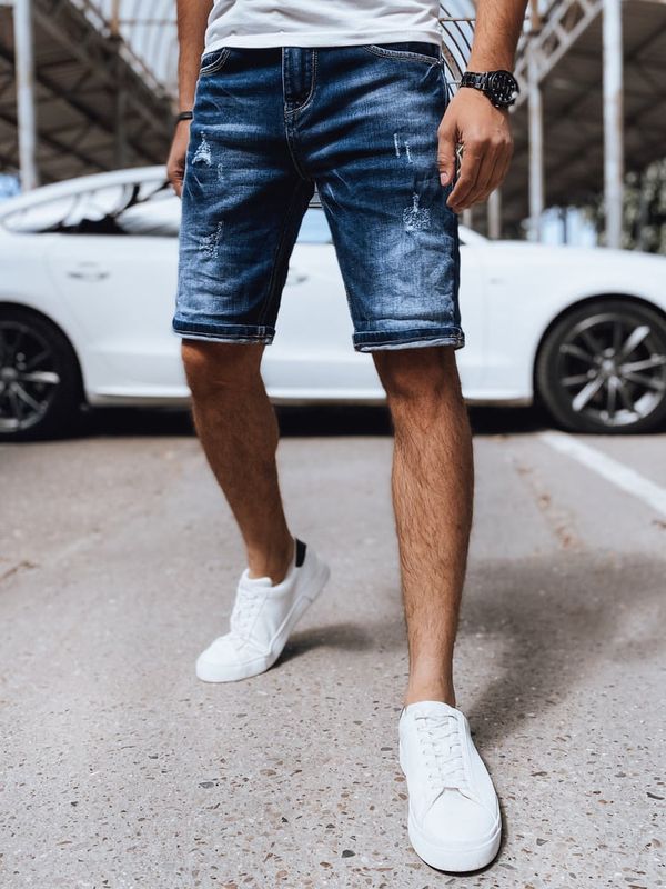 DStreet Spodenki męskie jeansowe niebieskie Dstreet