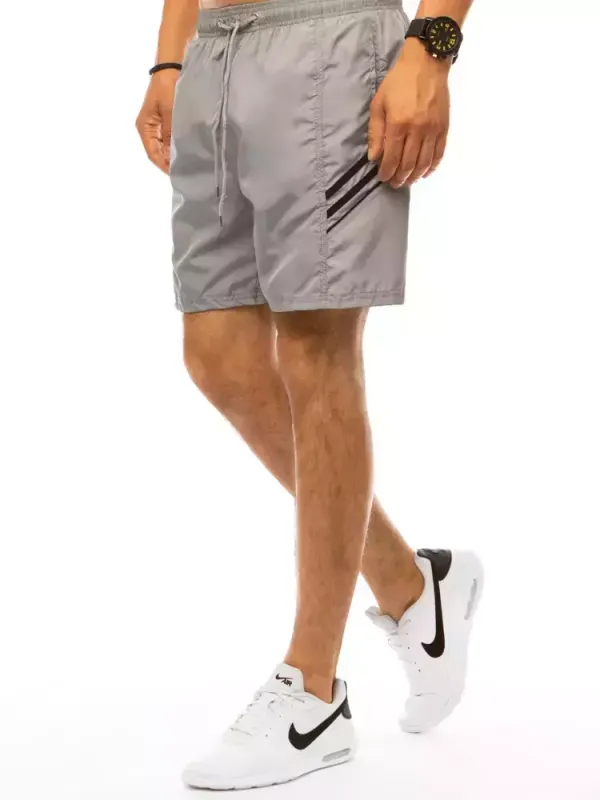 DStreet Spodenki męskie kąpielowe jasnoszare Dstreet