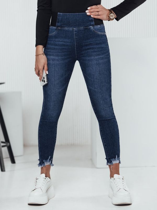 DStreet Spodnie damskie HIGHJEANS jeansowe Dstreet