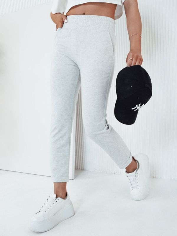 DStreet Spodnie damskie HILES szare Dstreet