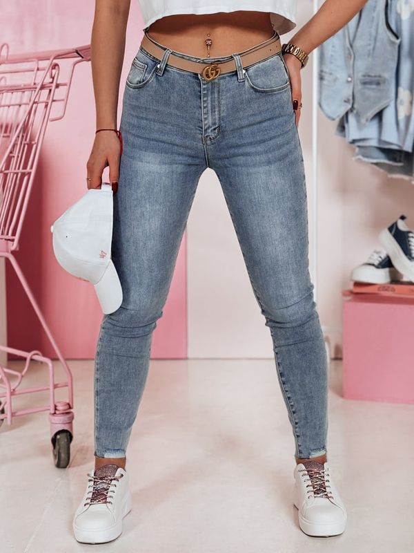 DStreet Spodnie damskie jeanskowe skinny SKINLENA Dstreet