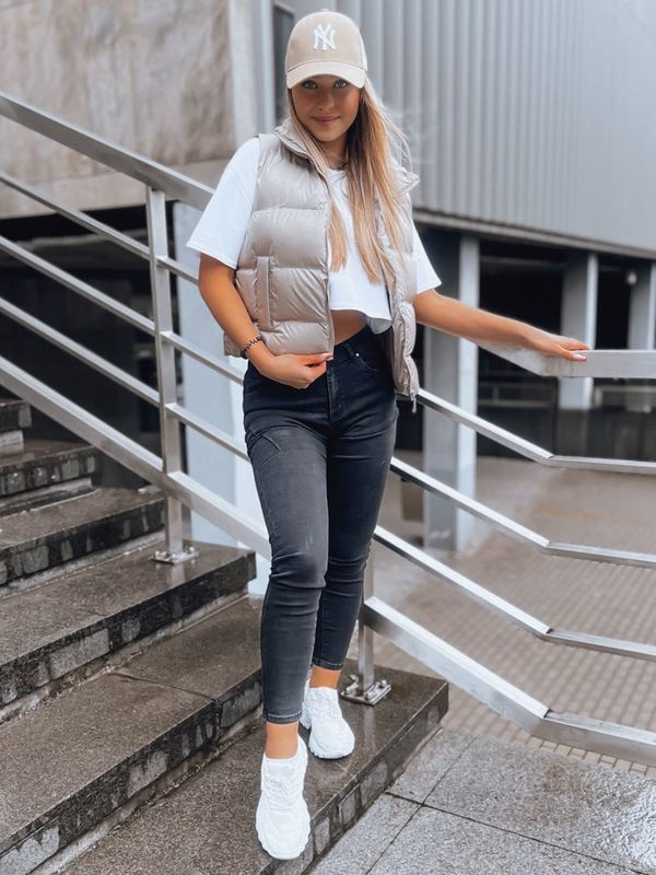 DStreet Spodnie damskie jeansowe ENDI czarne Dstreet