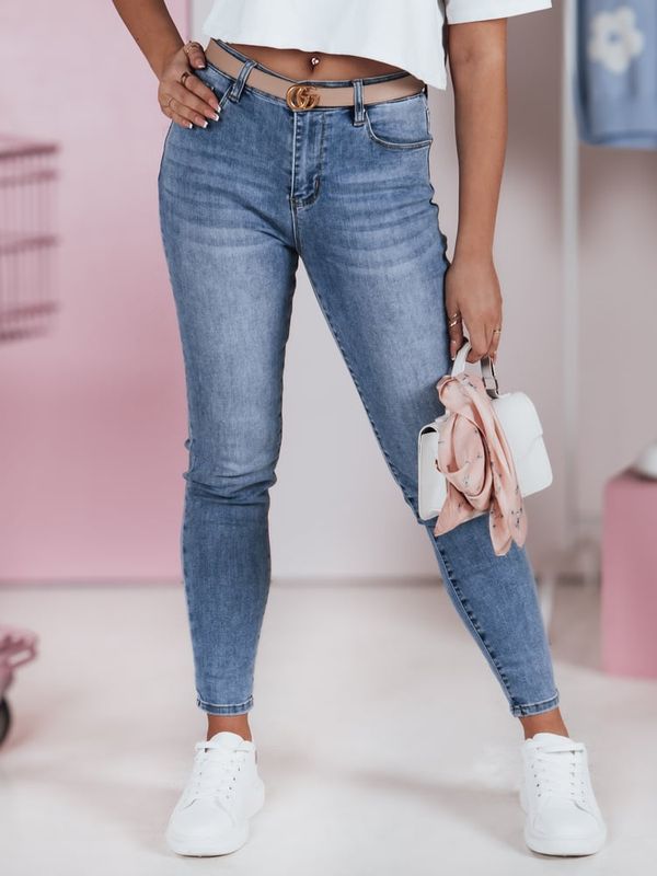 DStreet Spodnie damskie jeansowe skinny SKINNTON Dstreet