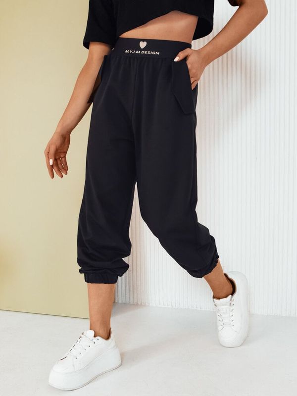 DStreet Spodnie damskie RIOS czarne Dstreet