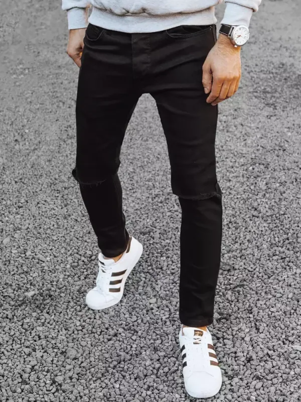 DStreet Spodnie męskie czarne Dstreet