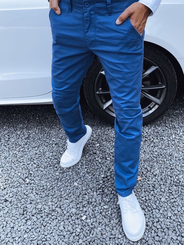DStreet Spodnie męskie niebieskie Dstreet