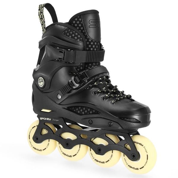 Spokey Spokey FREESPO Freeskate roller skates, crna, ABEC9 Chrome, velika. 38/39