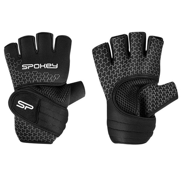 Spokey Spokey LAVA Neoprene fitness gloves, black-and-white, vel. L