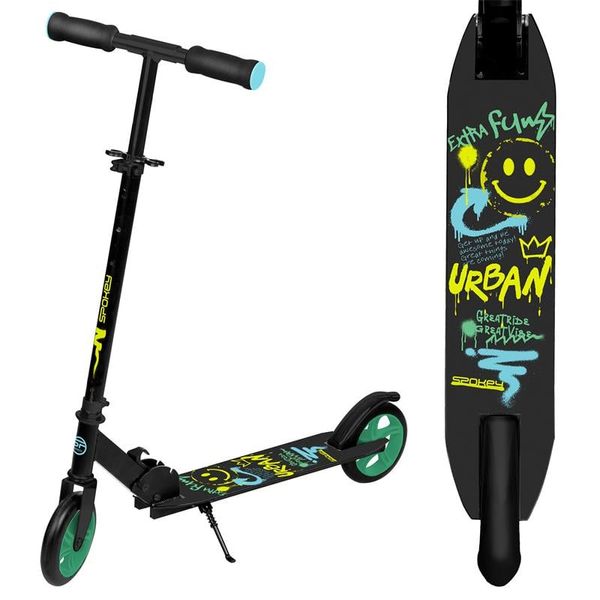 Spokey Spokey NOTUS Scooter, wheelie 145 mm, black