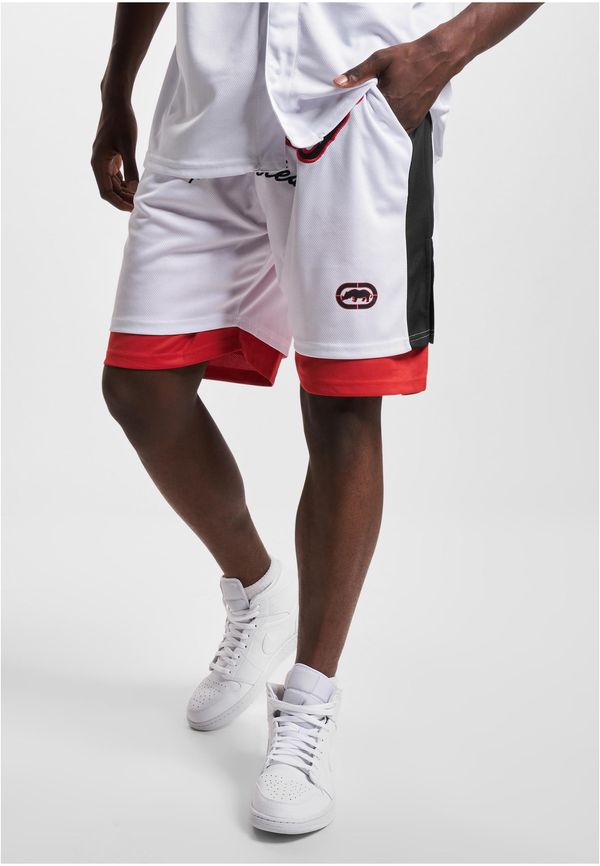 Ecko Unltd. Společnost Ecko Unltd. BBALL Shorts - White/Red