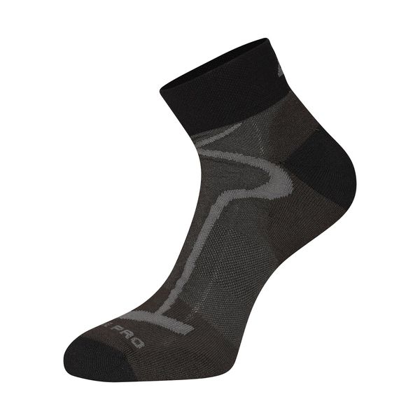 ALPINE PRO Sports ankle socks ALPINE PRO GANGE dk.true gray