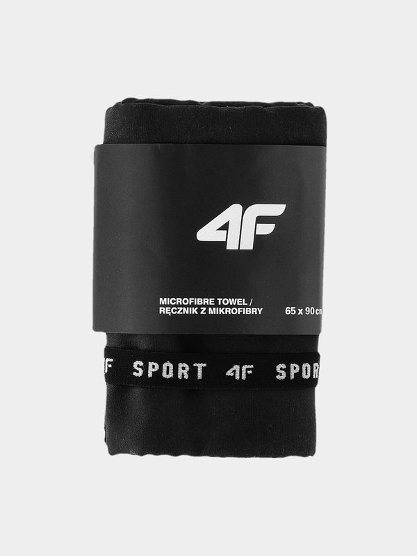 4F Sports Quick Drying Towel S (65 x 90cm) 4F - Black