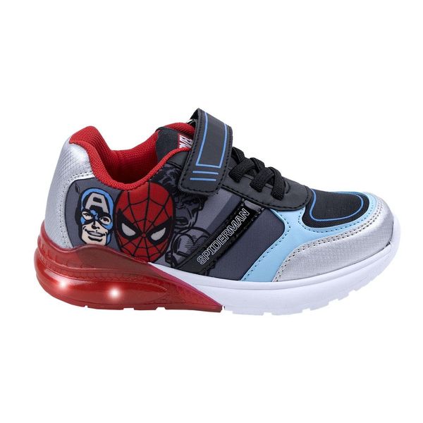 AVENGERS SPORTY SHOES TPR SOLE WITH LIGHTS AVENGERS SPIDERMAN
