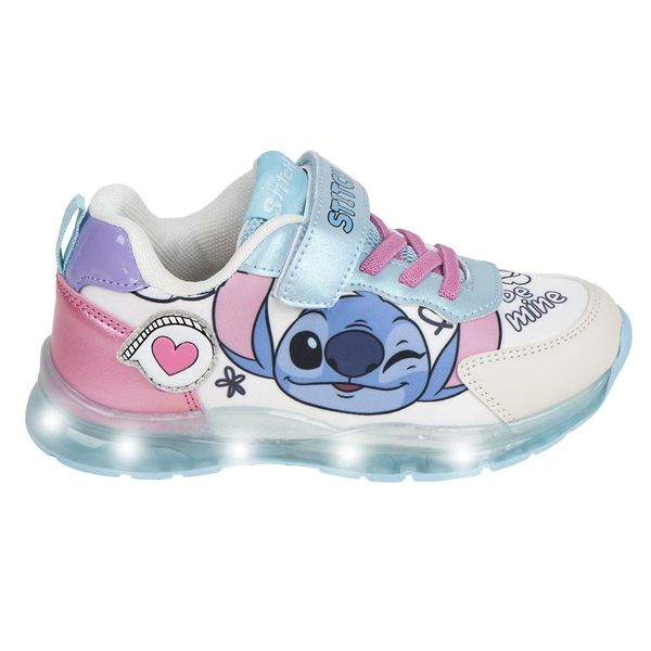 STITCH SPORTY SHOES TPR SOLE WITH LIGHTS STITCH