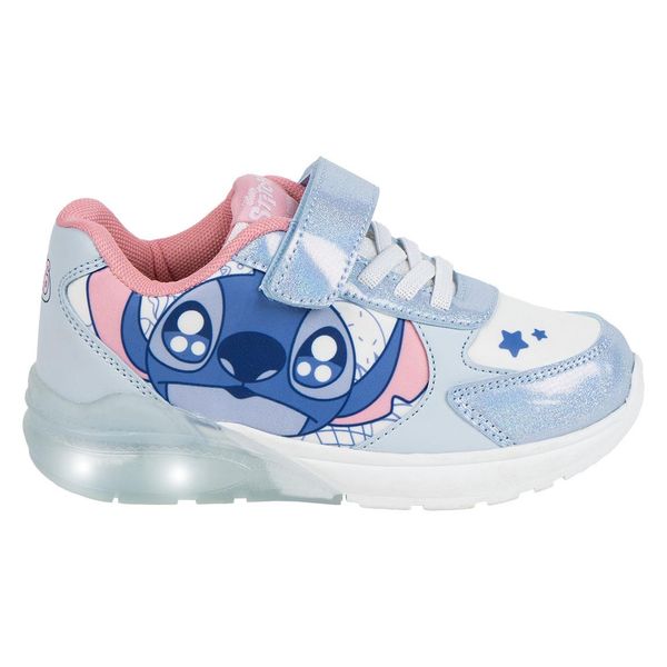 STITCH SPORTY SHOES TPR SOLE WITH LIGHTS STITCH