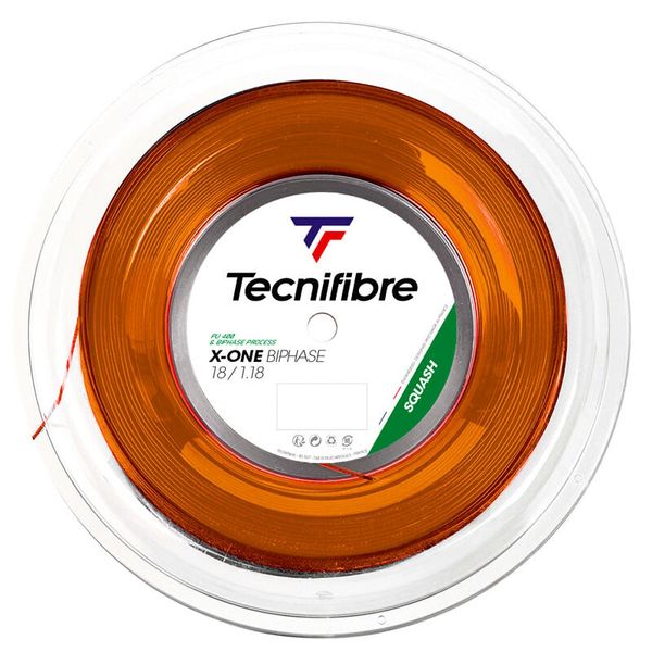 Tecnifibre Squash String Tecnifibre String X-One Orange 1.18 mm - 200 m