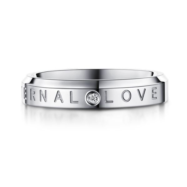 Kesi Stainless steel ring - Eternal love