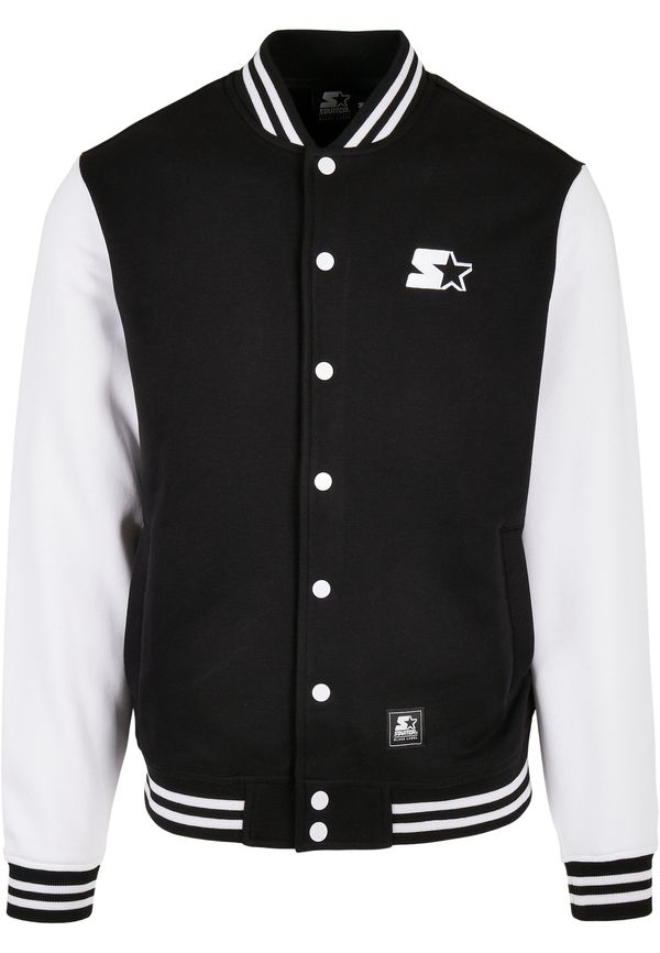 Starter Black Label Starter College Fleece Jacket Black/White