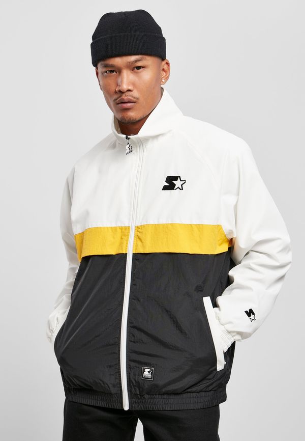 Starter Black Label Starter Three Toned Jogging Jacket White/Black/Gold