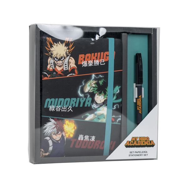 MY HERO ACADEMIA STATIONERY SET BOLÍGRAFO MY HERO ACADEMIA