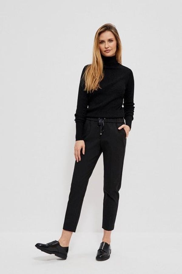 Moodo Straight trousers - black