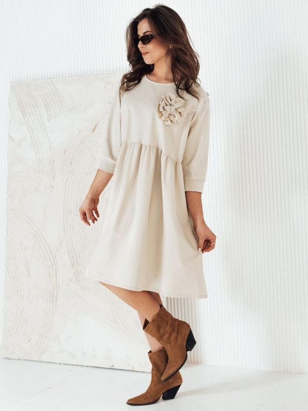 DStreet Sukienka NALERA beżowa Dstreet