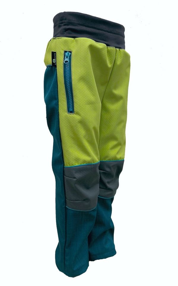 Kukadloo Summer softshell trousers - kerosene-green