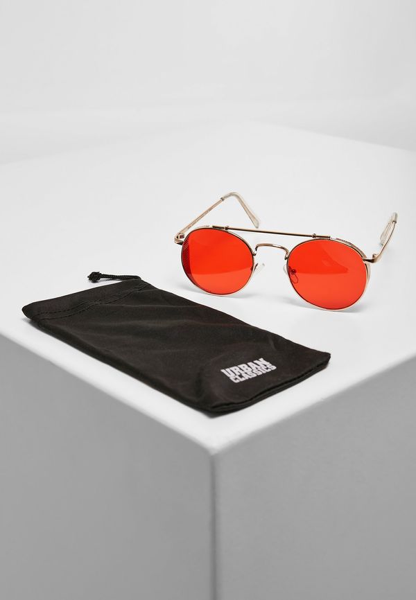 Urban Classics Accessoires Sunglasses Chios gold/red