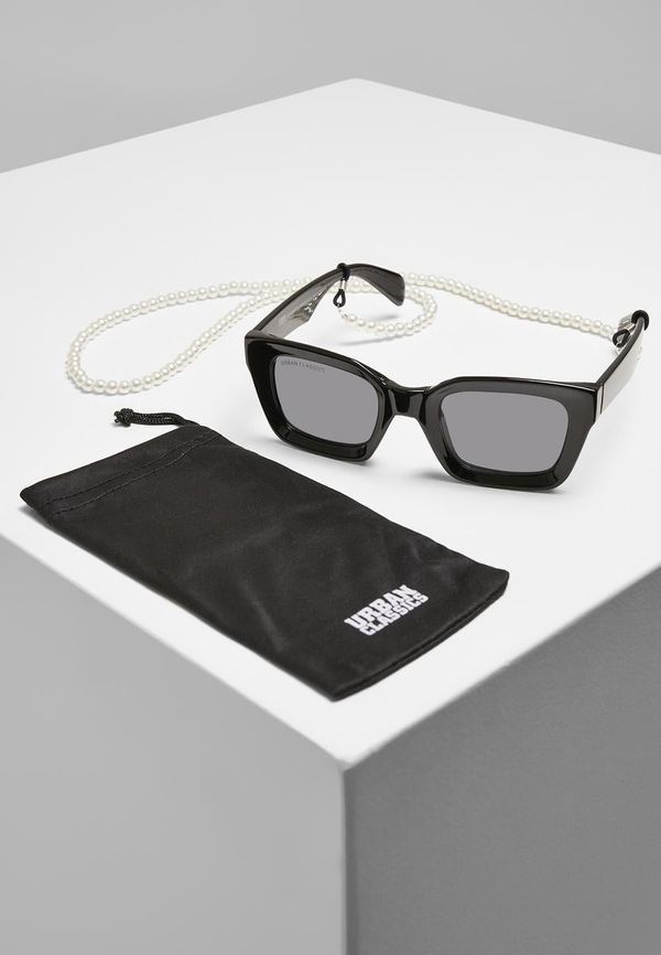 Urban Classics Accessoires Sunglasses Poros With chain black/black