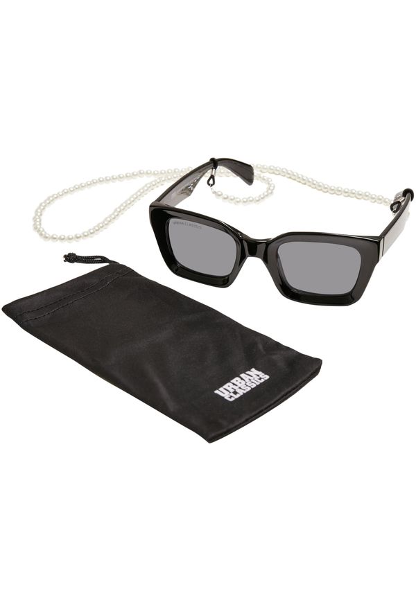 Urban Classics Sunglasses Poros With chain black/black