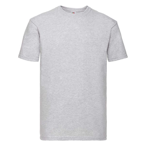 Fruit of the Loom Super Premium Fruit of the Loom Men's Grey T-shirt