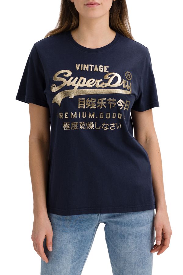 Superdry Superdry T-shirt Pg Metallic Entry Tee - Women's