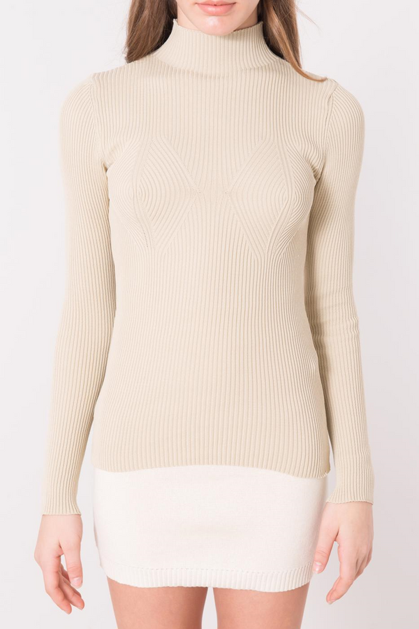 By Sally Sweater-15817-light beige