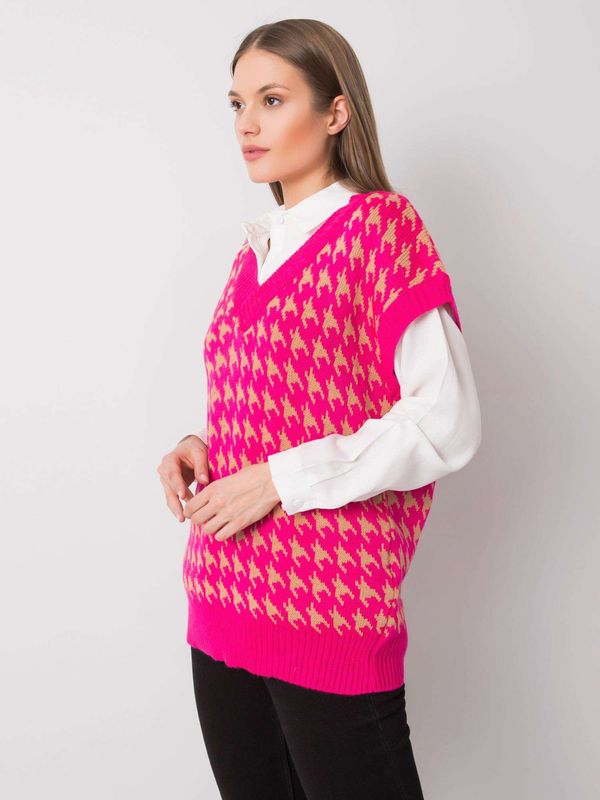 RUE PARIS Sweater-269-SW-16500.37-fluo pink