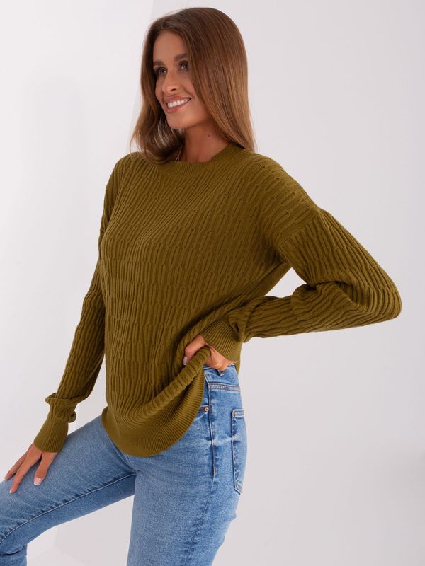 Wool Fashion Italia Sweater-AT-SW-2338.14P-olive