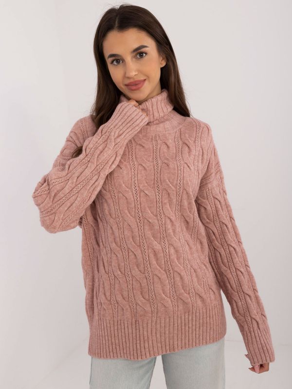 Wool Fashion Italia Sweater-AT-SW-23445.00-dark pink