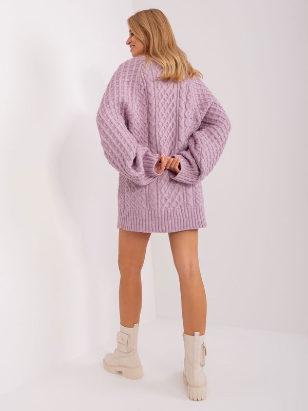Wool Fashion Italia Sweater-AT-SW-2367-2.64P-Light Purple