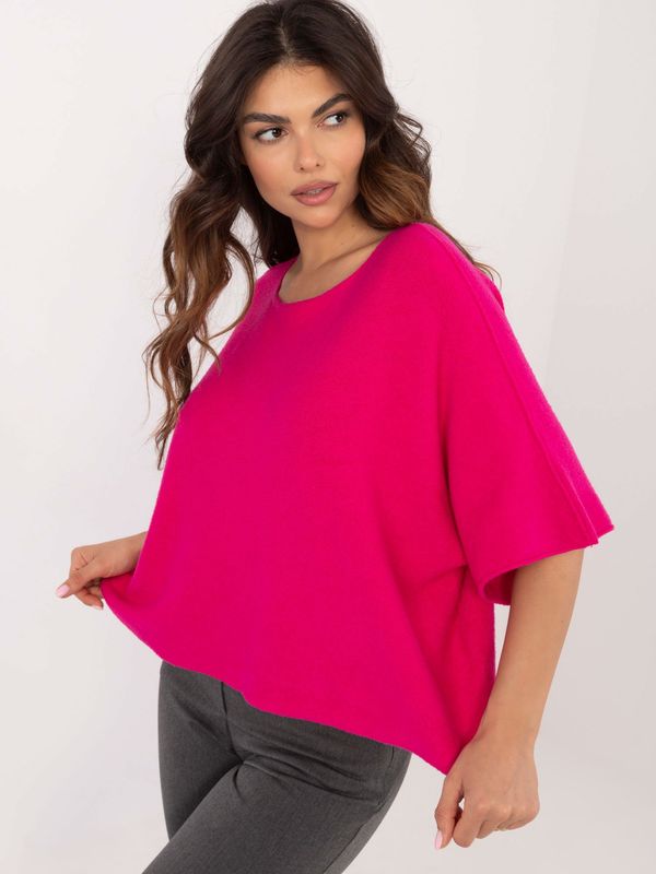 BASIC Feel Good Sweater-IT-SW-0811.88P-fuchsia