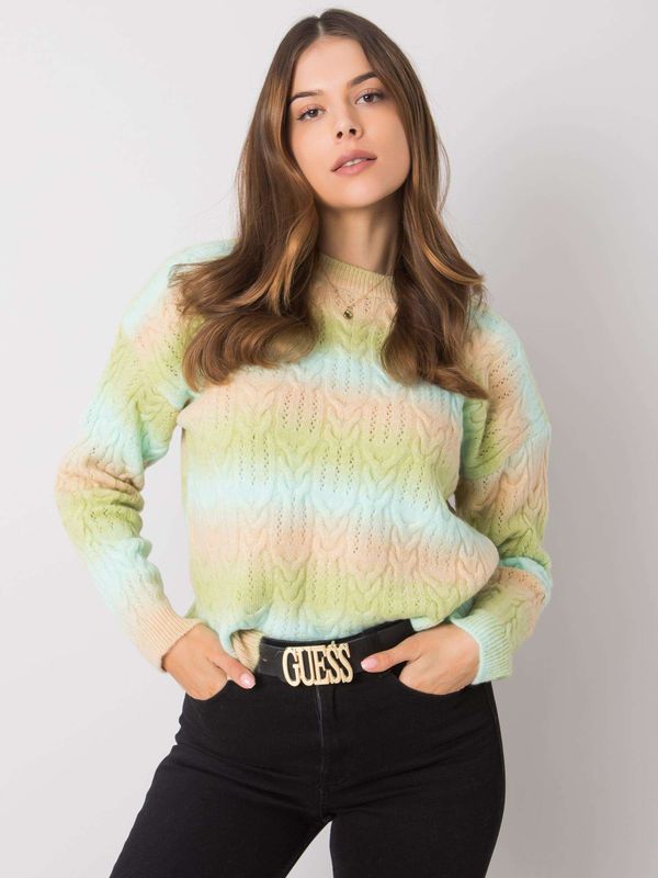 RUE PARIS Sweater-LC-SW-0023.10-light green